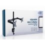 GEMBIRD Podesivi dupli stoni držač za monitor, tilt,13-27'' max.2x7kg MA-DF2-01 - slika 2