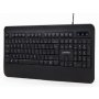 GEMBIRD KB-UML-03 Rainbow multimedijalna tastatura sa pozadinskim osvetljenjem, US layout USB - slika 3
