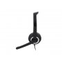 HAMA PC slusalice sa mikrofonom HS-USB250, stereo, crne - slika 3