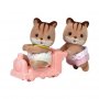 EPOCH SYLVANIAN WALNUT SQUIRREL TWINS (NEW) - slika 2