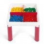 KETER Dečiji sto Construct Table sa dve stolice CU 227497 - slika 2
