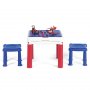 KETER Dečiji sto Construct Table sa dve stolice CU 227497 - slika 1
