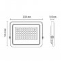 PROSTO LED reflektor 50W, LRFK02W-50/WH - slika 3