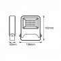OSRAM LED Reflektor Flood 10W 3000k Tamno Sivi - slika 3