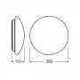 OSRAM LED Plafonjera 35cm 18W 4000K - slika 3