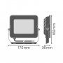 LEDVANCE LED reflektor 50W hladno bela, crni - slika 3