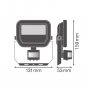 LEDVANCE LED reflektor sa PIR senzorom 10W, beli - slika 3
