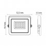 PROSTO LED reflektor 10W dnevno svetlo, beli - slika 2