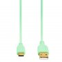 HAMA USB-C Kabl,Fleksibilan,Bakar,Pozlata, 0.75m Zeleni 135786 - slika 1