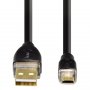 HAMA USB kabal USB A na Micro USB B 1.8m, zlatan 78419 - slika 2