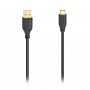 HAMA USB-C kabl, fleksibilan, bakar,pozlata, 0.75m crni 200634 - slika 1