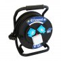 COMMEL Kabl sa motalicom PVC bubnj 320mm šuko trofazn 25m H05VV-F 5G2,5 C0914 - slika 1