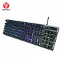 FANTECH Gejmerska Tastatura FIGHTER II K613LB, Crna - slika 3