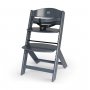 KINDERKRAFT STOLICA ZA HRANJENJE 2U1 ENOCK FULL GREY - slika 1