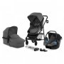 KINDERKRAFT Kolica za bebe Juli set 3u1 grey KKWJULIGRY3000 - slika 1