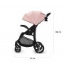 KINDERKRAFT Kolica za bebe Cruiser Pink - slika 4