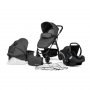 KINDERKRAFT Kolica za bebe Moov 3u1 Black - slika 1