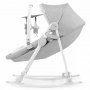 KINDERKRAFT Stolica za ljuljanje NOLA 5u1 stone grey - slika 2