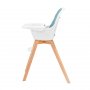 KINDERKRAFT Hranilica za bebe 2u1 Tixi Turquoise - slika 3