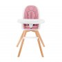 KINDERKRAFT Hranilica za bebe 2u1 Tixi Pink - slika 2