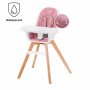 KINDERKRAFT Hranilica za bebe 2u1 Tixi Pink - slika 1
