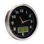 HOME Analogni zidni sat sa termometrom 30cm AWC30T - slika 1