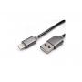 KETTZ Kabl USB Iphone 1m IAB-K010 Metalni Grey - slika 1
