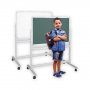 2X3 TABLA DVOSTRANA BELA/ZELENA TDSK96 60×90 EDUKIDS - slika 1