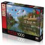 PERTINI Puzzle 1000 delova, Stara koliba - slika 1