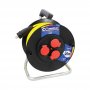 COMMEL Kabl Sa Motalicom PVC Bubanj 280mm, Monofazna 25m H05RR-F 3G2,5 - slika 1