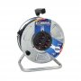 COMMEL Kabl Sa Motalicom Metalni Bubanj 280mm Monofaz 25m H05RR-F 3G2,5 - slika 1
