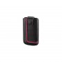 HAMA Futrola za mobilni telefon Neon Black (Lenovo S820),kožna crno/pink 126912 - slika 1