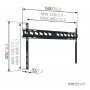 ELEMENTA Zidni TV nosač 40'' do 80'' 8554000 - slika 2