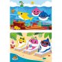 CLEMENTONI PUZZLE 2X20 BABY SHARK - slika 2