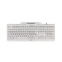 CHERRY KC-1000SC tastatura sa čitačem smart kartica, USB, bela - slika 1