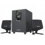 MICROLAB M-108BT Aktivni drveni zvučnici 2.1 11W RMS(5W, 2x3W) BLUETOOTH USB, IR daljinski 3.5mm - slika 2