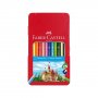 FABER-CASTELL Drvene bojice Vitez 1/12 metalna kutija 115801 - slika 1