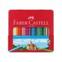 FABER-CASTELL Drvene bojice Vitez 1/24 metalna kutija 115824 - slika 1