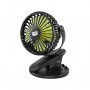 PROSTO Punjivi mini ventilator sa štipaljkom - slika 2