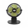 PROSTO Punjivi mini ventilator sa štipaljkom - slika 1