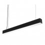PROSTO Viseća LED lampa 36W dnevno svetlo CRNA - slika 1