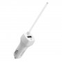 S-LINK AUTO PUNJAČ ZA MOB USB+MICRO 1.3M SPIRAL 3A SW-C535 BELI-18943 - slika 3