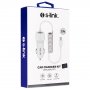 S-LINK AUTO PUNJAČ ZA MOB USB+MICRO 1.3M SPIRAL 3A SW-C535 BELI-18943 - slika 4