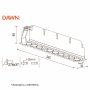DAWN LED SVETILJKA FGL10 24W 3000K 40° BELA - slika 2