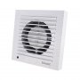 COMMEL Ventilator Fi 100mm 12W 130m3 34db zaklop dvokril C420-101 - slika 1