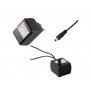 HOME Sobna fontana 47.8cm WF02 mini fontana sa toplo belim LED osvetljenjem 305x478x255mm - slika 3