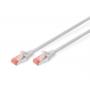 DIGITUS SSTP cable CAT 6 sa metalnim oklopom konektora 1m DK-1644-010 - slika 1