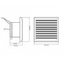 ELEMENTA Izduvni ventilator V02122 - slika 3