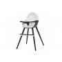 KINDERKRAFT High stolica za hranjenje 2u1 FINI full black - slika 1