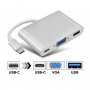 ELEMENTA Adapter USB-C 3.1 u USB3.0, VGA 54-711 - slika 2